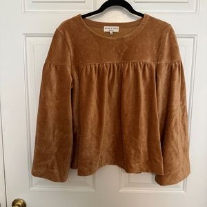 Madewell Texture and Thread corduroy top NWT